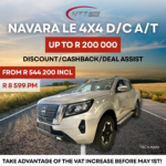 NAVARA LE 4X4 D/CA/T Special Offer