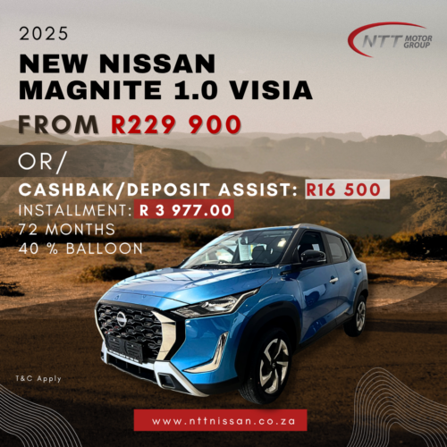 NEW NISSAN MAGNITE 1.0 VISIA image from NTT Nissan