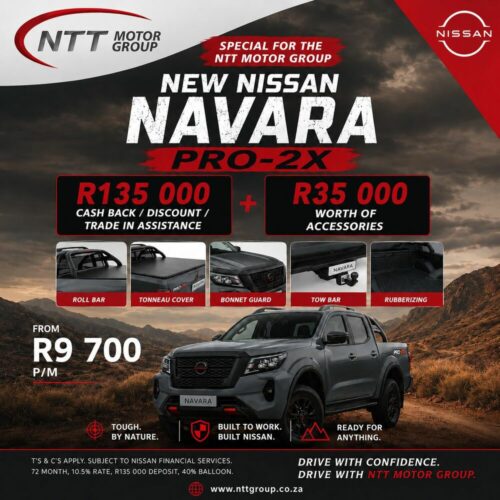 Nissan Navara Pro-2X special offer from NTT Nissan