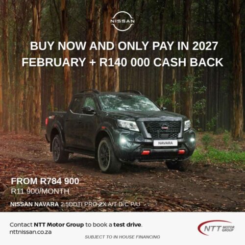 Nissan Navara 2.5 DDTi PRO-2X A/T D/C P/U special offer from NTT Nissan